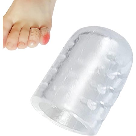 Silicone Anti-Friction Toe Protector, Silicone Toe Protectors, Silicone Breathable Toe Covers, for Corns, Blisters and Pain Relief (20 Pcs)