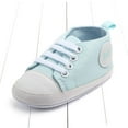 thumbnail image 4 of Gyujnb Breathable Soft Sole First Canvas Shoes for Babies Lightweight Flexible Non Slip Sneakers for Toddler Boys Girls,Boys Shoes,Girls Shoes,Size:9-11 Months, 4 of 7