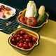 thumbnail image 3 of Cestas para lavar verduras, escurridor, escurridor de cocina de doble capa, escurridor de doble capa, parte superior de la línea, 3 of 8