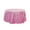 Pink, variant on Wovilon Sequin Tablecloth, Wedding Party Cake Dessert Event Christmas Decoration 24inch Round Sequin Tablecloth