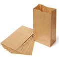 thumbnail image 1 of Kraft Paper Bag Flat Bakery Oastry bag Food Paper Bag Brown, 1 of 5