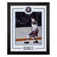 thumbnail image 1 of Mike Bossy Autographed New York Islanders Puck Logo 26x32 Frame, 1 of 2