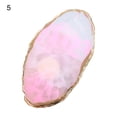 thumbnail image 2 of opvise Nail Color Plate Wearable Displaying Smooth Resin Nail Color Palette Gel Polish Mixing Plate for Manicure, 2 of 8
