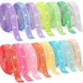 thumbnail image 1 of Tiras de Strass Autoadhesivas Tetutor 15 Yardas 15 Colores, 1 of 7
