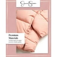 thumbnail image 2 of Jessica Simpson Baby Girls Puffer Jacket Sherpa Lined Hood Quilted Winter Coats, 2 of 7