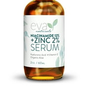 Eva Naturals 12% Niacinamide, 2% Zinc Serum for Face
