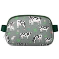 thumbnail image 1 of Sac Banane Highland Cow – Sac de Taille Imperméable avec Design Rustique de Ferme – Sac Ceinture Réglable pour Voyage, Course et Festivals, 1 of 4