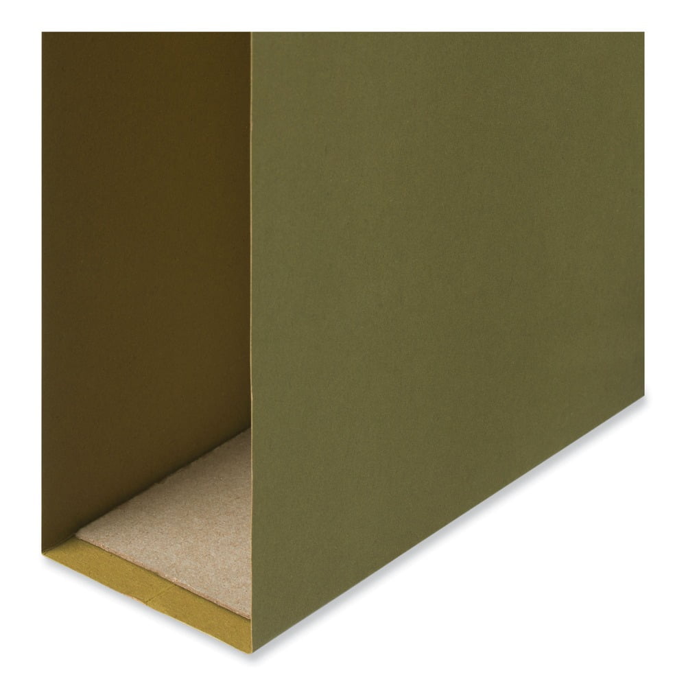 Universal Box Bottom Hanging File Folders, Legal Size, 1/5-Cut Tab, Standard Green, 25/Box -UNV14152