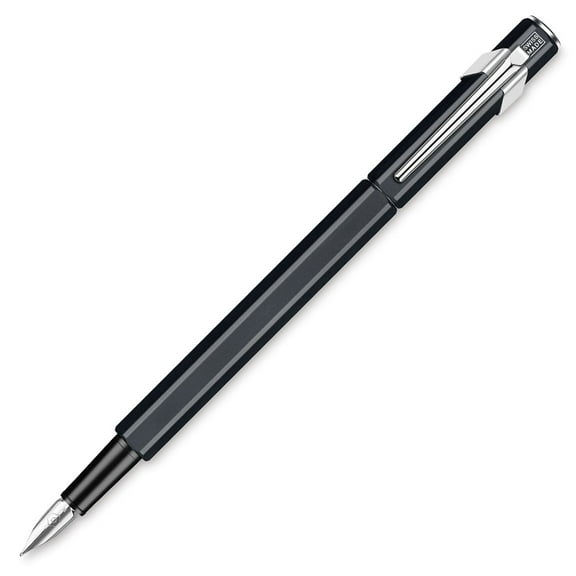 Caran d’Ache 849 Fountain Pen, Black, Fine Nib