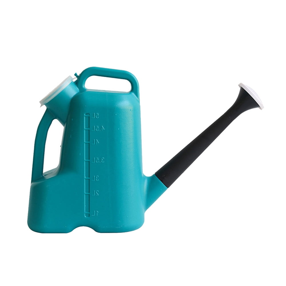 FESTFENDS 1pc Capacity Plastic Watering Can With Lid Long Nozzle Sprayer For Garden For Plant Care