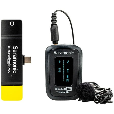 UPC: 6971008027853 | Blink 500 Pro B5 Wireless Mic w/ Lavalier Dual Receiver for iPhone 15 Android Computer w/ USB-C