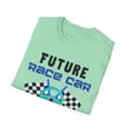 thumbnail image 4 of Inspiring Saying Future Car Driver Racing Driving Cars Lover Novelty Racer Drifts Hobby Car Men Women Kids Son Unisex Softstyle T-Shirt, 4 of 4