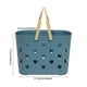 thumbnail image 3 of Cesta de almacenamiento de ropa sucia para decoración del hogar, color azul, para artículos de tocador de baño, cesta para baño de manos, 3 of 4