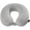 Gray, variant on Brookstone Microbead Travel Neck Pillow - Lightweight U-Shaped Travel Pillow for Neck Support