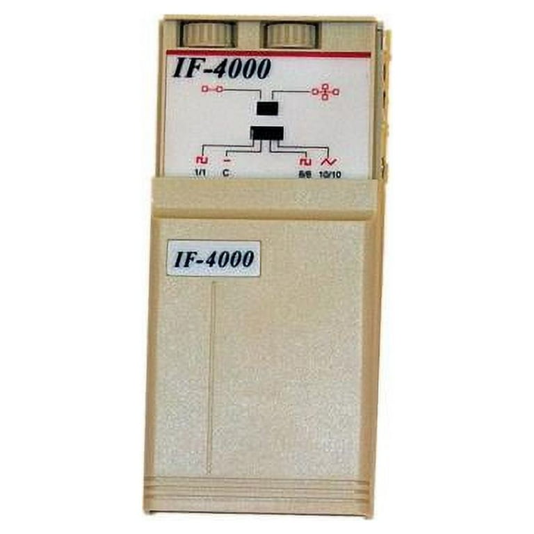 IF-4000 interferential therapy unit, portable/battery, AC adapter, complete IF-4000 interferential therapy unit, portable/battery, AC adapter, complete