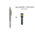 thumbnail image 1 of YOPTOP Pro-Quality Metal Mechanical Pencil Set 0.5-2.0mm -Automatic  Durable& Versatile  Perfect For Artists  Students  And Office,0.7 mm, 1 of 7