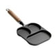 thumbnail image 4 of Sartén antiadherente para panqueques, sartén para huevos, sartén para huevos fácil de limpiar 3 agujeros, 4 of 9