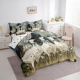 thumbnail image 2 of Manfei Blue Bowtie Duck Bedding Comforter Set 7 Pieces for Boys Girls,Cartoon Bowknot Animal Full Bedding Set for Kids Teens,Lightweight Room Decor, 2 of 7