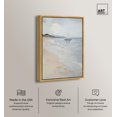 thumbnail image 2 of Lone Sail II Canvas Print Classic Coastal Art by Art Remedy, Gold Frame, 30 x 45, 2 of 7