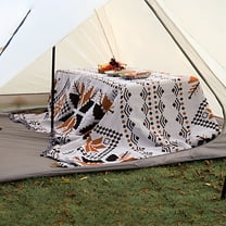 Bohemian Throws Blanket, Soft Woven Throw Blanket Cotton Knitted Tassels Soft Chair Throw Blanket for Couch Bed Decorative Sofa, Outdoor Picnic Blanket 35.5x35.5 Inch