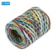 thumbnail image 3 of Cinta de rafia Uxcell de 219 yardas, cinta de manualidades de rafia, cuerda de papel para envolver, roja/azul marino, 3 of 7