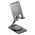 thumbnail image 3 of Support de Téléphone Cellulaire Angle Hauteur Aluminium Pliable Portable Support de Tablette Réglable Gris, 3 of 7