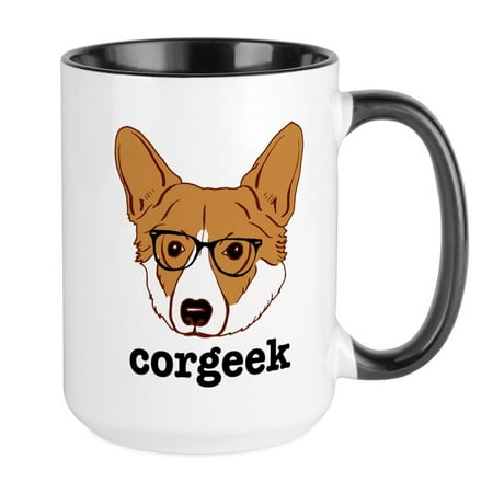 

CafePress - Corgeek - 15 oz Ceramic Large Mug