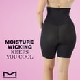 thumbnail image 5 of Maidenform Womens Shapewear with Tummy Control, High Waist Mid Thigh Body Shaper Shorts FP5001 Sizes S-3XL, 5 of 7