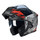 thumbnail image 2 of Casco Abatible Certificado Dot Para Moto Mocoerl TALLA 2XL Conejo Violento, 2 of 5