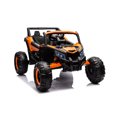 thumbnail image 2 of COCLUB Kids Cars to Drive 24V 7Ah Ride on Toys for Big Kids with Remote Control, 3 Speed, Bluetooth, Music, 4 Wheels Spring Suspension UTV, Electric Car for Kids Ages 4-8, Orange, 2 of 9