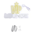 thumbnail image 2 of Letrero de pared VIP LOUNGE, Panel acrílico de 5V, luz de neón LED resistente al calor para dormitorio, oficina, dormitorio, 2 of 7
