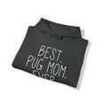thumbnail image 4 of Pug Mom Hoodie, Gifts, Hooded Sweatshirt, 4 of 4