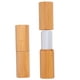 thumbnail image 1 of 2 tubos de lápiz labial de bambú vacíos para bálsamo labial y brillo labial caseros Envases recargables y portátiles para amantes del maquillaje natural, 1 of 7