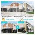 thumbnail image 5 of 4G SIM Card IP Camera 4K HD 10X Zoom Three-Lens Dual Screen PTZ Camera 2K Auto Tracking CCTV P2P Video Surveillance, 5 of 7