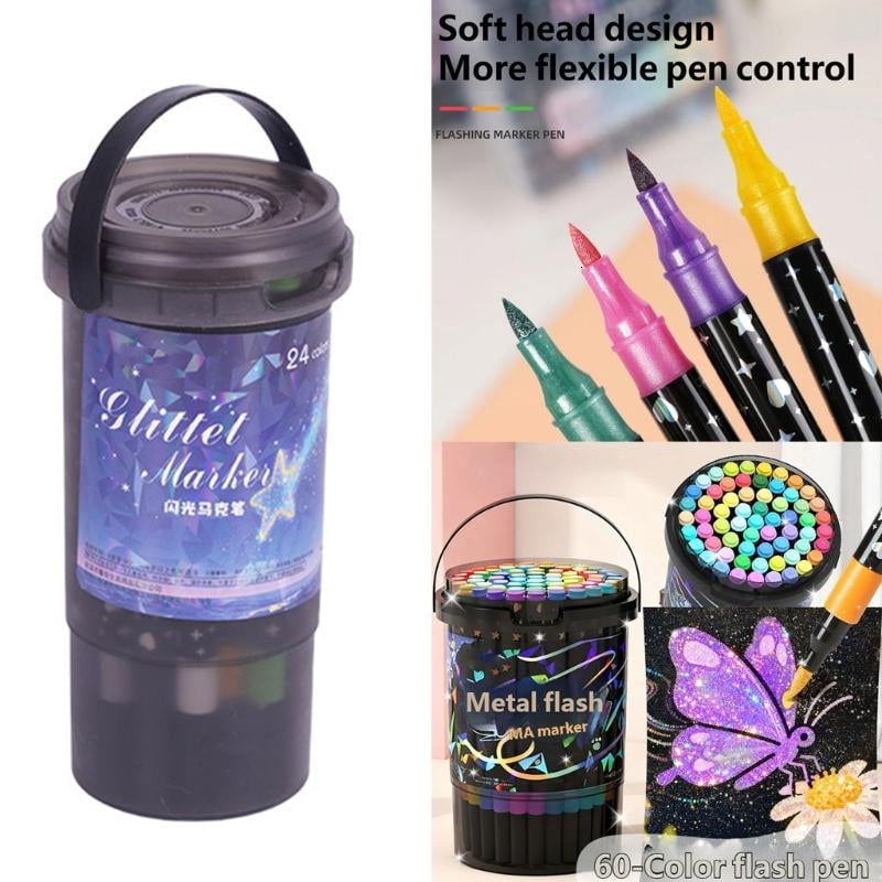 CEORPER Professional Acrylic Markers Colorful Palettes Layering Capacity Lightweight