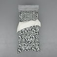 thumbnail image 1 of Ambesonne Black and White Bedding Set 3 Pcs, Sharp Shapes, Twin, Black White, 1 of 3