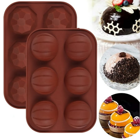 

Half Ball Sphere Silicone Cake Mold Muffin Chocolate Hot Chocolate Bomb Mold Christmas Halloween Decoration Decorations Room Bathroom Fall Autumn Home Decor Family Kitchen Home Essentials XYZ 15676