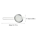 thumbnail image 4 of Tamiz de Harina Yuarrent Utensilios de Cocina Colador de Aceite Frito Sarga de 18 cm, 4 of 6