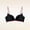 Black, variant on Women's Plus Size Bra,Seamless Bra Womens Bras Solid Color Pullover Bra for Women with Side Shaping Gathered Support Soft Breathable Fabric Comfortable Snug for Everyday Wear
