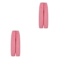 thumbnail image 1 of Minnieouse Pantalones hasta la pantorrilla para mujer, pantalones artísticos de verano para mujer, bombachos holgados de viaje con cintura de nueve puntos Rojo XL 2piezas Minnieouse CBP328017, 1 of 5
