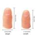 thumbnail image 3 of 20 piezas, 2 tamaños, pulgar falso, cubierta suave para el pulgar, juguete para dedo, accesorios para trucos mágicos, 3 of 7
