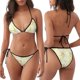 thumbnail image 3 of Fotbe Lemon Potatoes Traje de Baño para Mujer de Dos Piezas – Bikini Sexy de Tirantes Tipo Halter con Diseño Triangular, 3 of 6