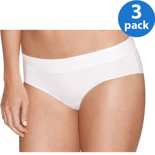 Assorted Colors Pack of 3 Hanes Womens Constant Comfort X-Temp Hipster Panty