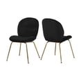 thumbnail image 2 of Meridian Furniture Inc Paris Upholstered Dining Side Chair - Set of 2, 2 of 11