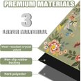 thumbnail image 4 of Office Chair Mat for Hardwood Floor 36"X 48" Office Rugs for Gaming Rolling Chairs Computer Desk Chair Non-Slip Butterfly Floral Protector Mats for Hard Floor & Tile Floor Decor, 4 of 6