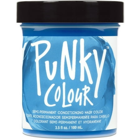 Jerome Russell Punky Colour Semi-Permanent Conditioning Hair Color, Blue Lagoon 3.50 (Best Conditioning Hair Dye)