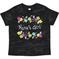 thumbnail image 3 of Inktastic Nanas Girl- Bright Flowers Girls Toddler T-Shirt, 3 of 5