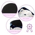 1 Pack Polar Bear Watching Stars Circular Pen & Pencil Holder Durable