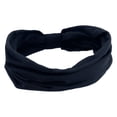 thumbnail image 1 of Diadema elástica Unique Bargains de algodón Azul marino para deportes 25x18cm, 1 of 7