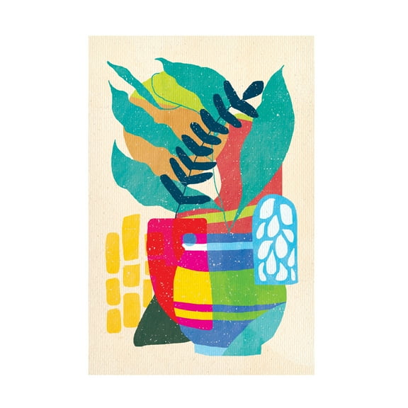 Trademark Fine Art Aylin Demir Pot a Plant Canvas Wall Art